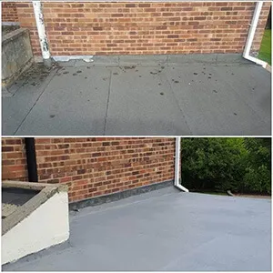 flat roof