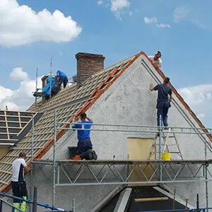 adding tiles to rood